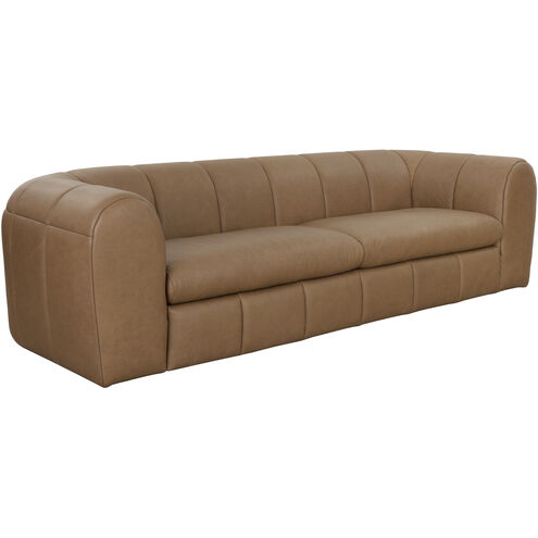 Cyril Franz Camel Leather Sofa